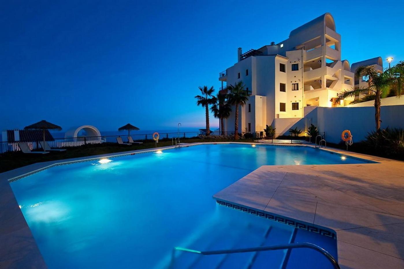 Apartamento Con Impresionantes Vistas Al Mar Torrox Buitenkant foto
