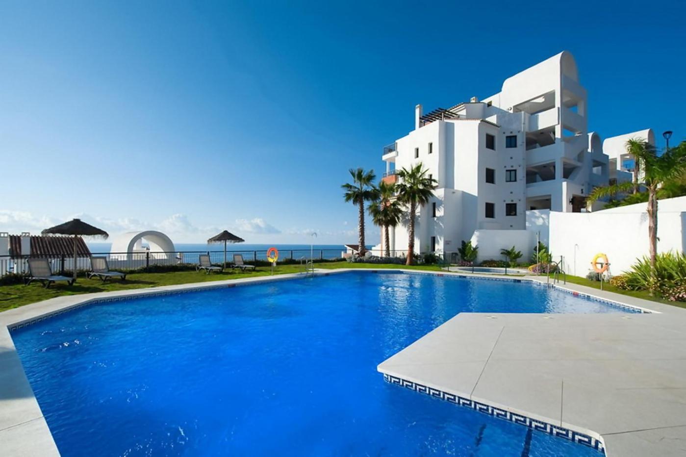 Apartamento Con Impresionantes Vistas Al Mar Torrox Buitenkant foto
