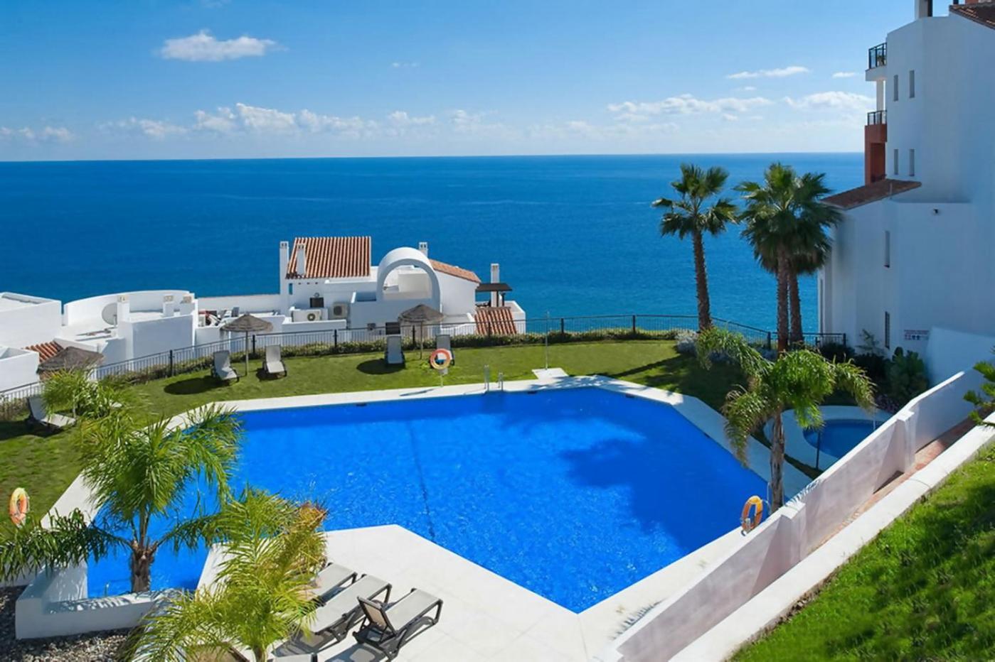 Apartamento Con Impresionantes Vistas Al Mar Torrox Buitenkant foto